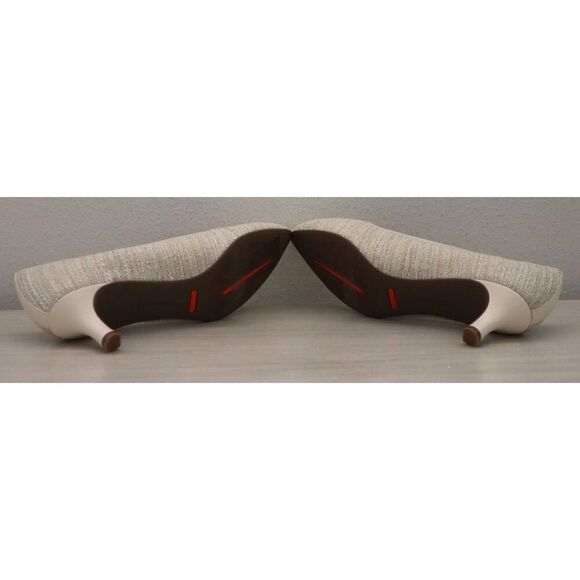 Rockport CI3508 Women's Sz 10M Cream/Light Beige Total Motion Kaiya Pumps - Picture 4 of 16